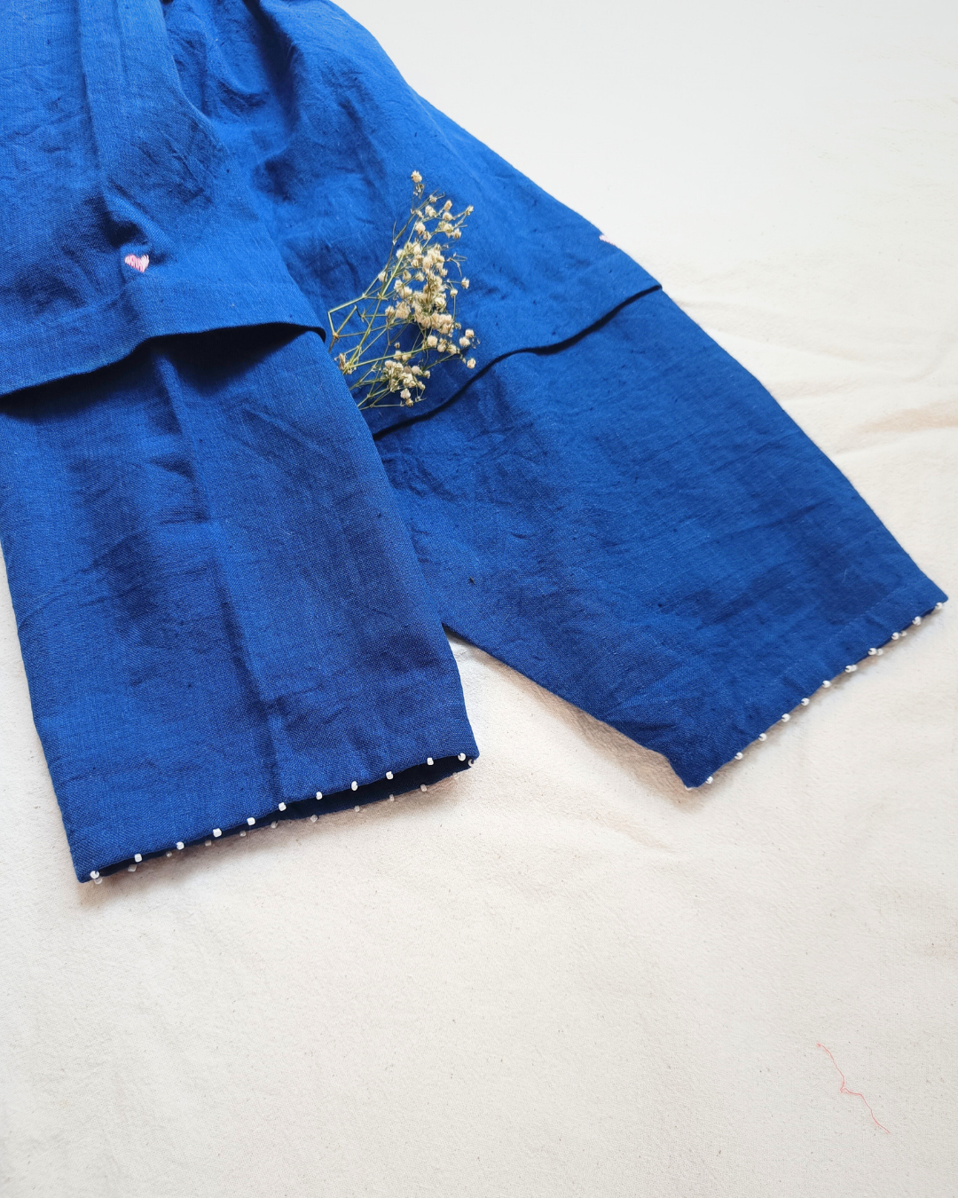 Blue heart top
