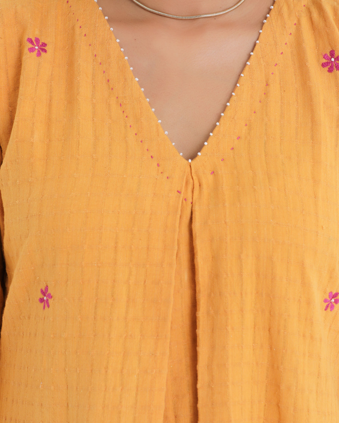 Shop earthy yellow kurta palazzo tunic set from Bebaak : Festive wear and casual wear