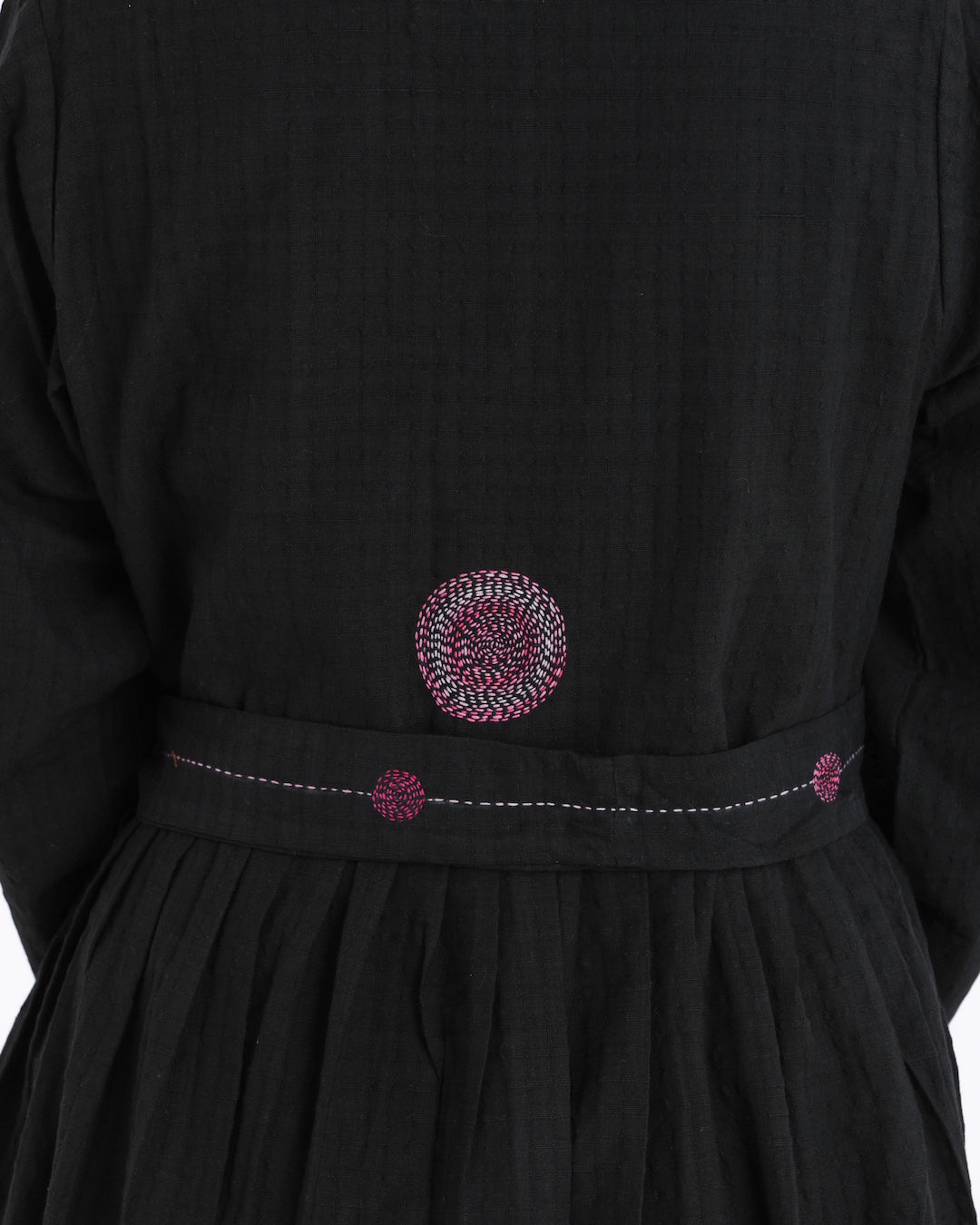 Shop black pleat dress online at bebaakstudio.com