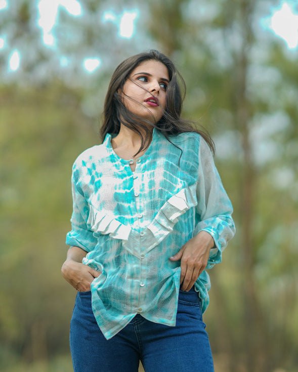 Ambar frilled shirt