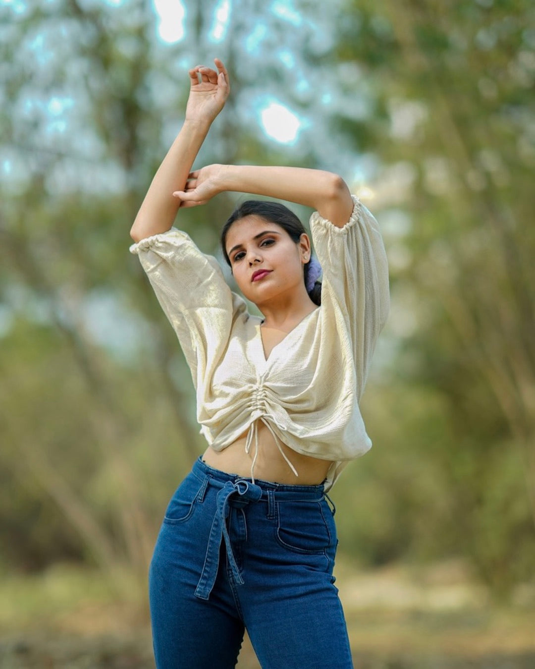 Shop antifit kimino top from Bebaak