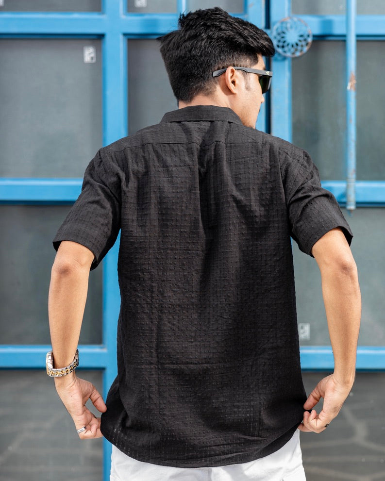 Black shirt for men from Bebaak