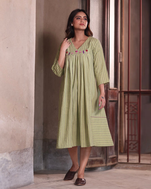 Dhani Handwoven flow Dress