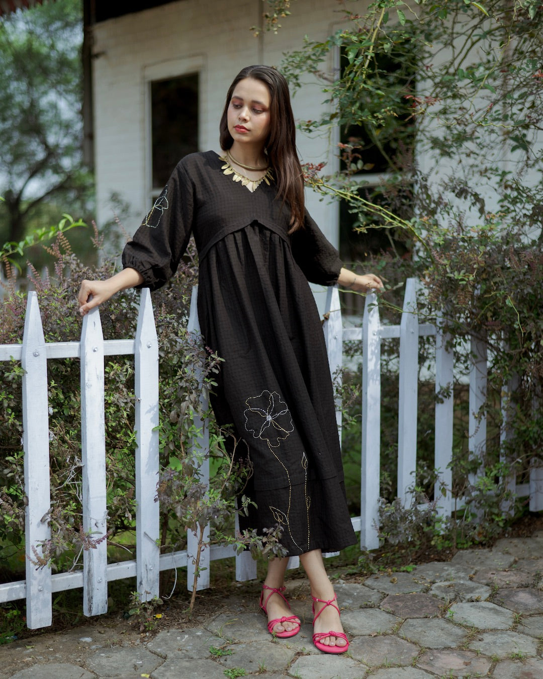 Shop Black Maxi dress for women online at bebaakstudio.com