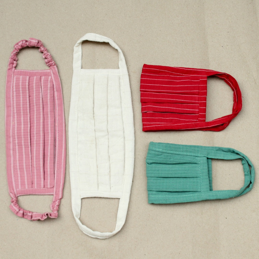 Stripes cotton Face mask