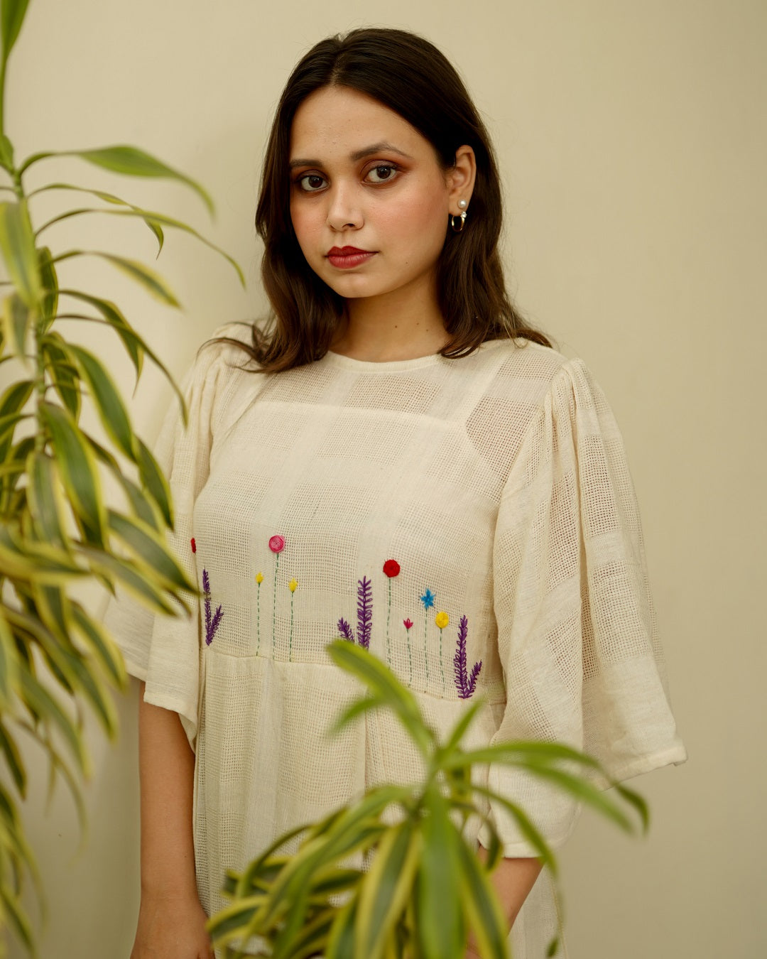 Anna embroidered kora dress