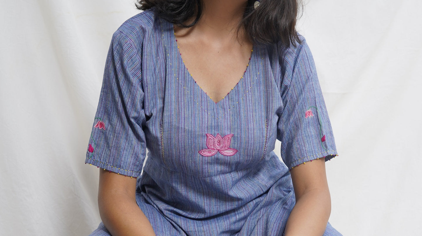 Kunj tunic set online available at bebaakstudio.com