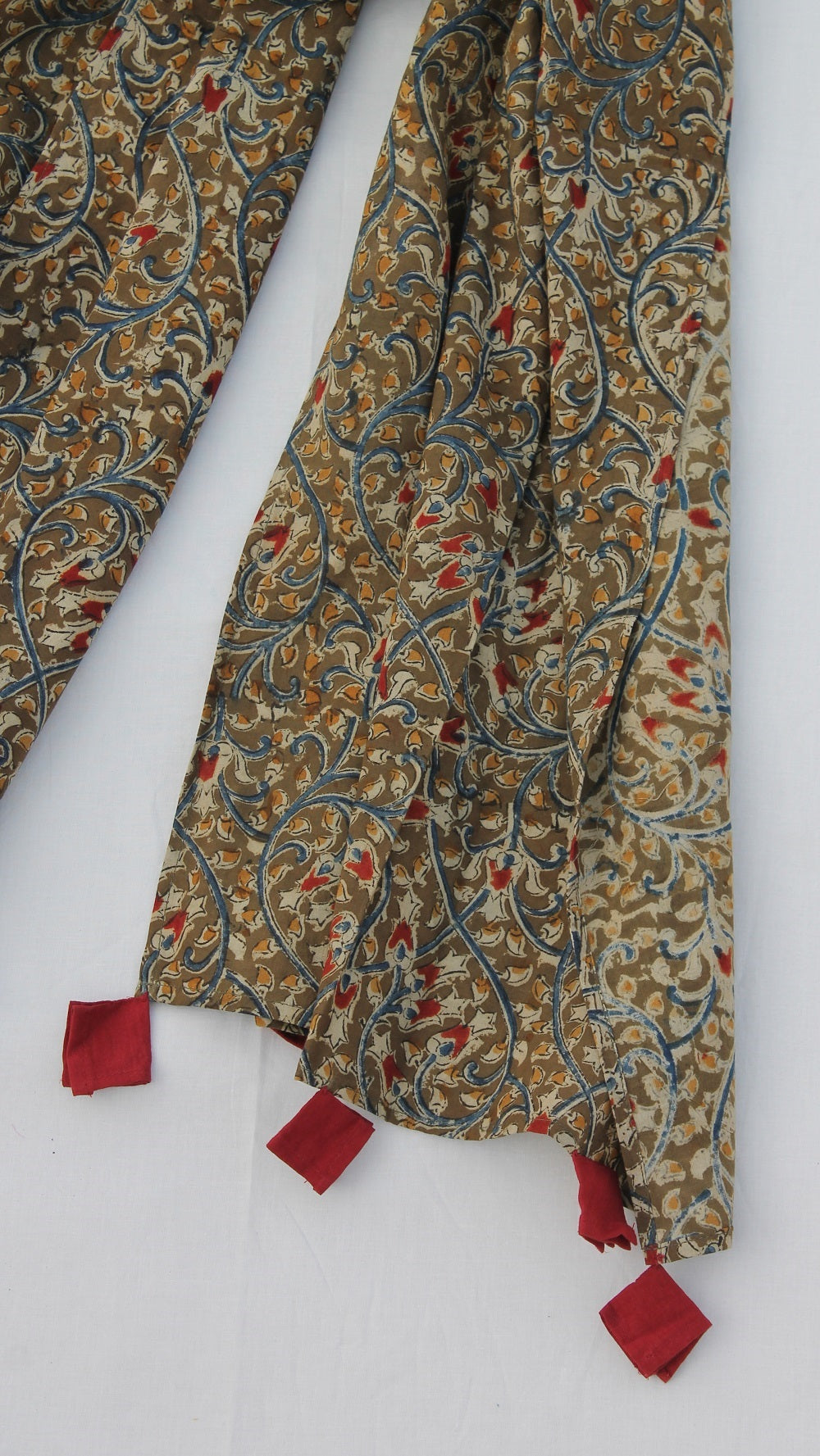 Heena floral kalamkari stole