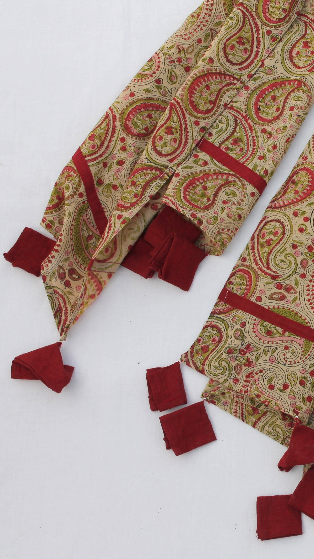 Heena paisley block print stole