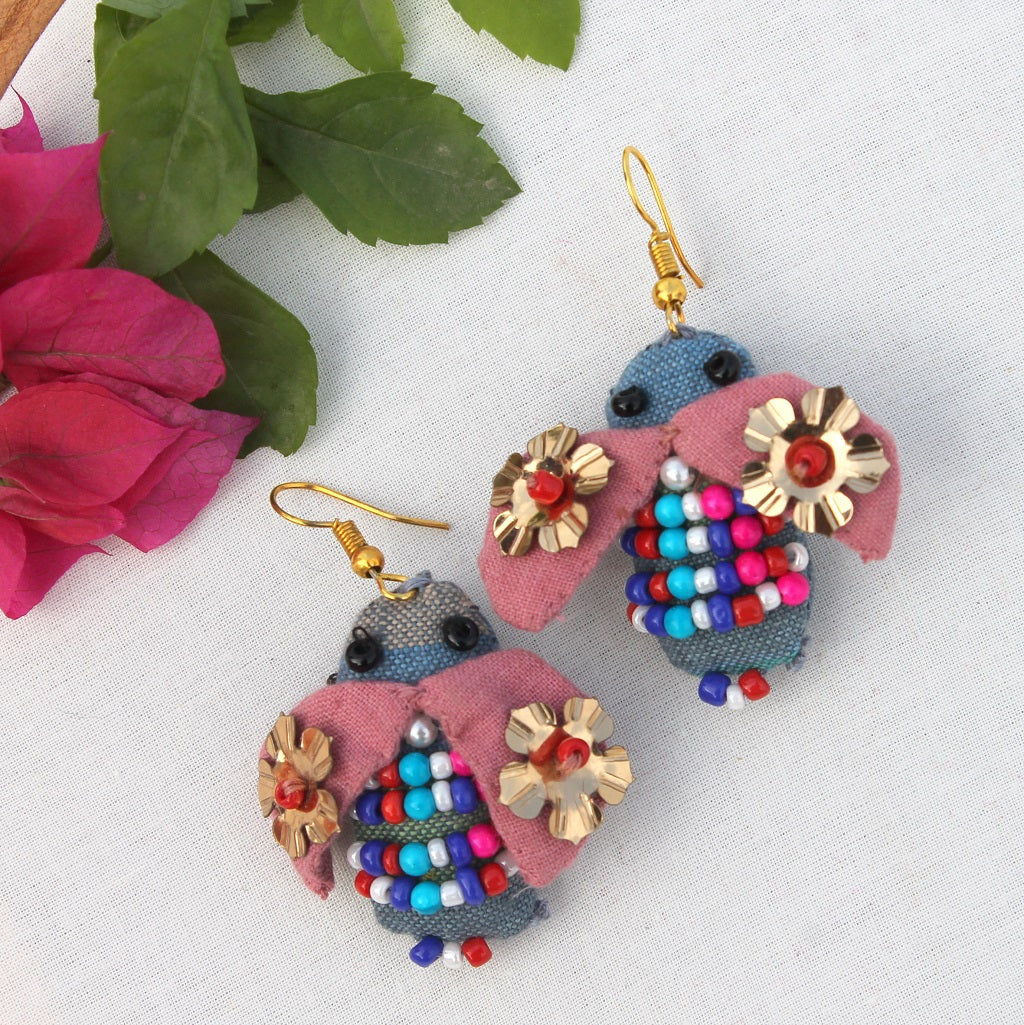 Fancy bee earring
