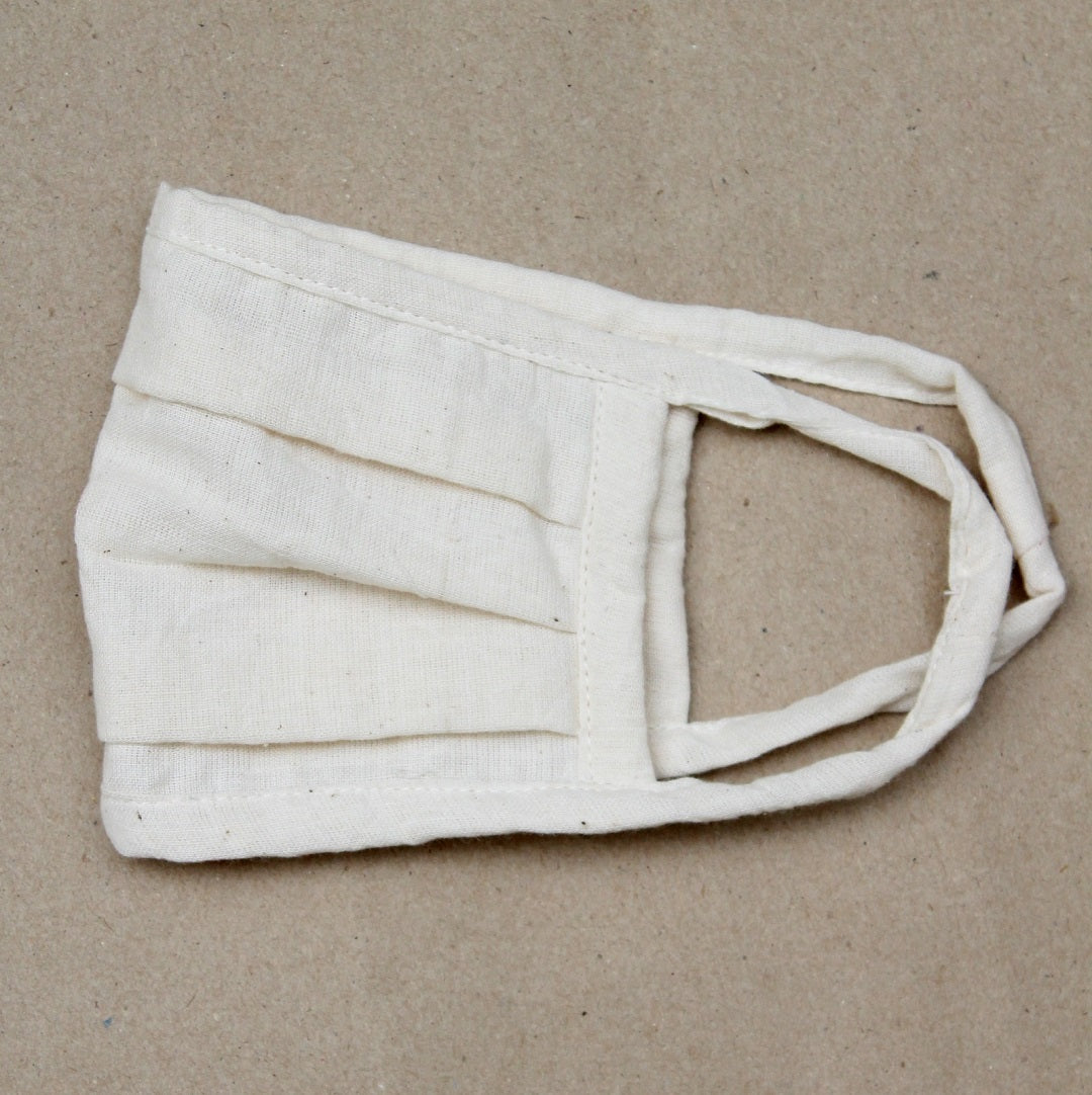 Solid and stripes cotton Face mask