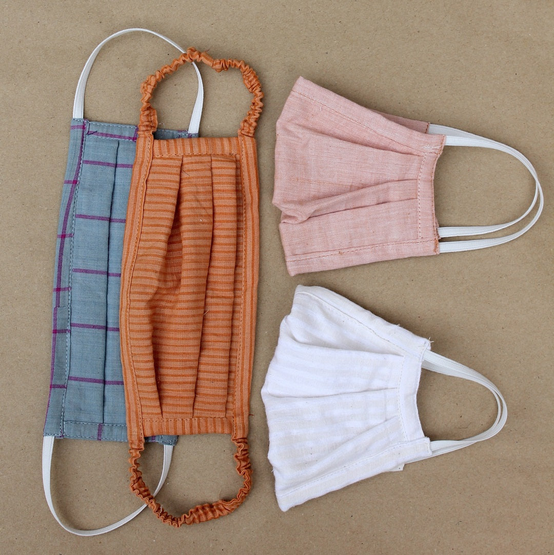 Pestle block cotton Face mask