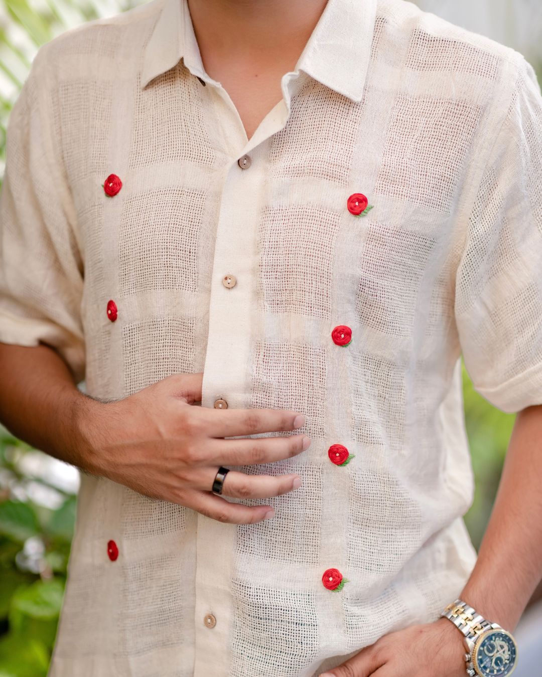 Shop Menswear Sustainable cotton shirts online at bebaakstudio.com