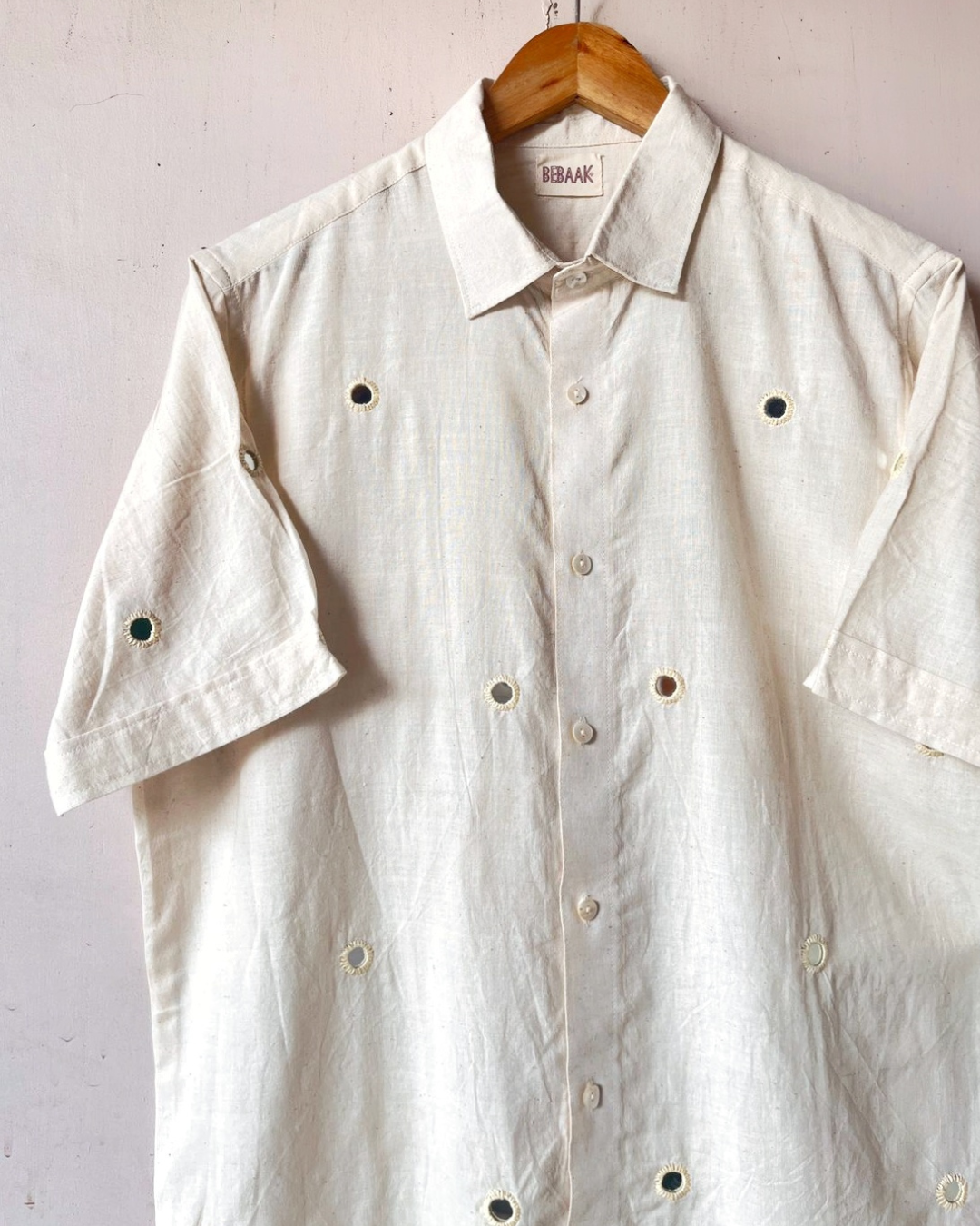 Rumi Shirt with mirror work