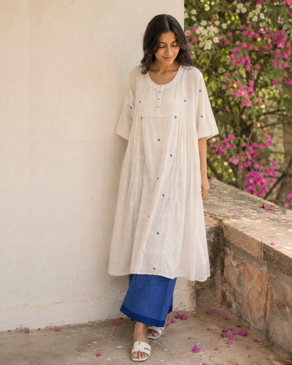 Sitara Kora Handwoven tunic set