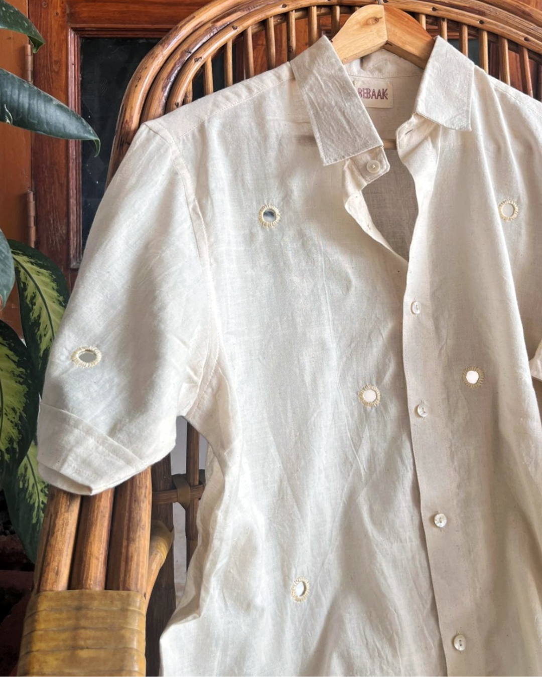 Rumi Shirt with mirror work