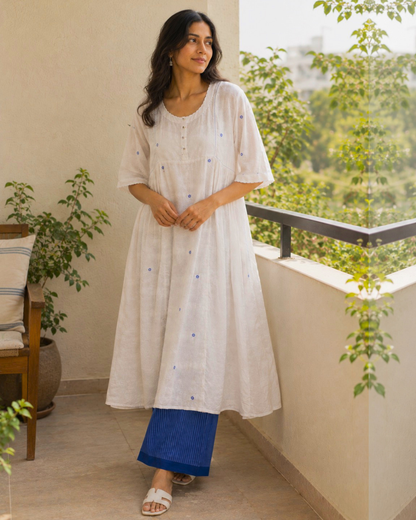 Sitara Kora Handwoven tunic set