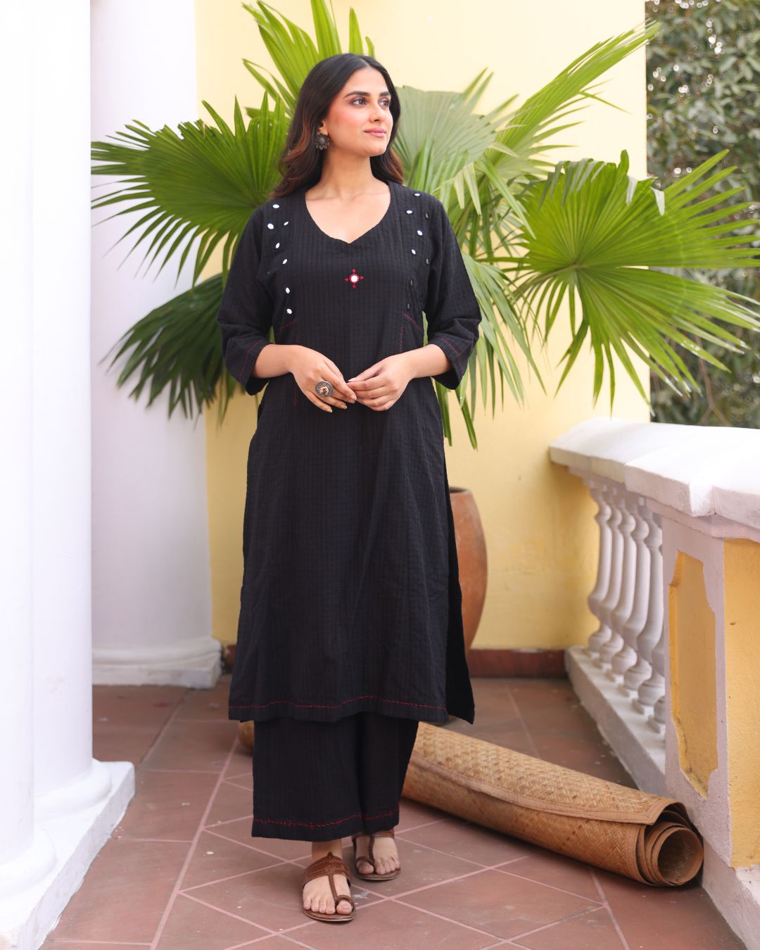 Gauri mirror kurta set