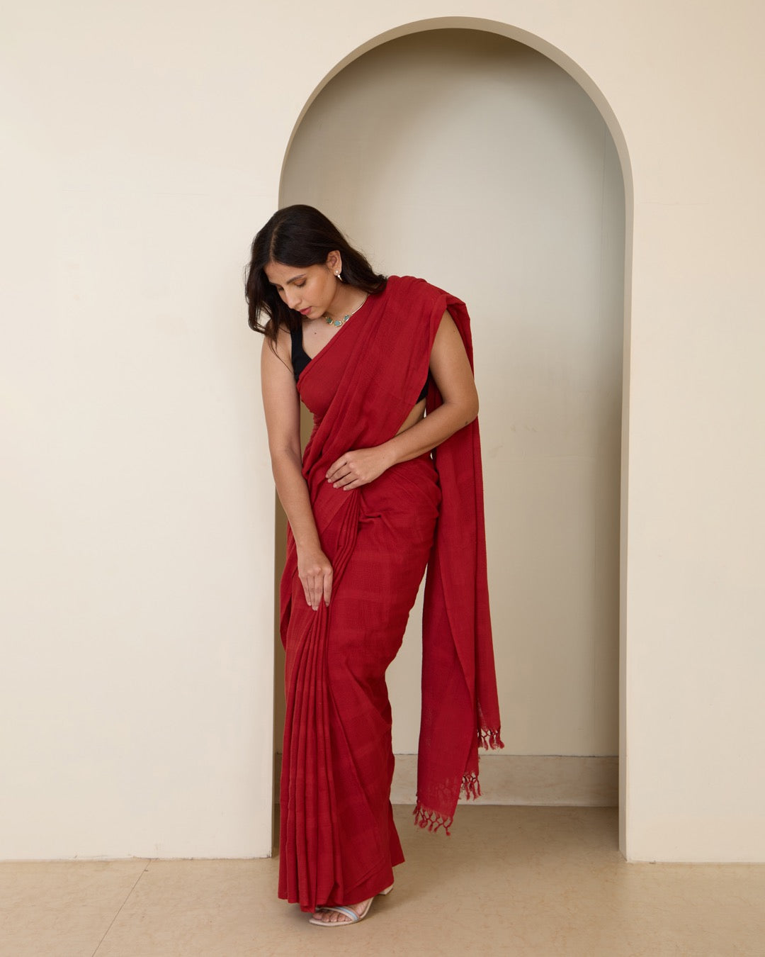 Aalta Handwoven Saree