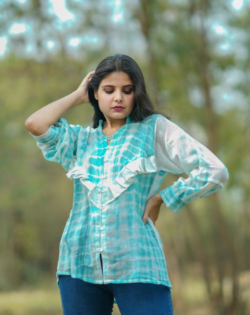 Ambar frilled shirt