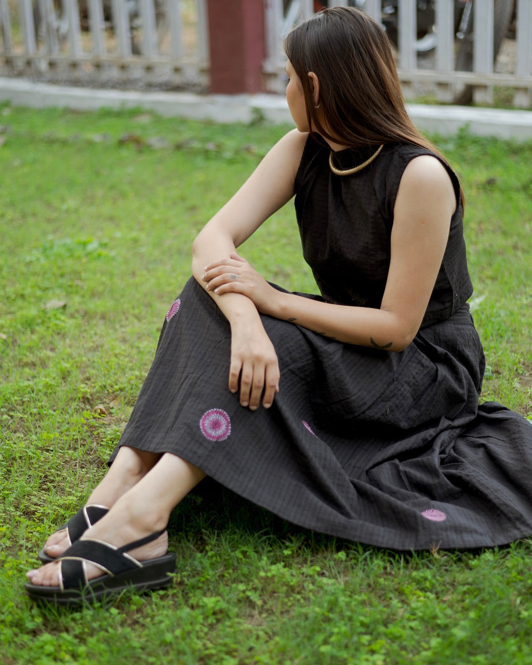 Shop Black skirt set online at bebaakstudio.com