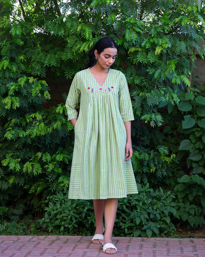 Dhani Handwoven flow Dress