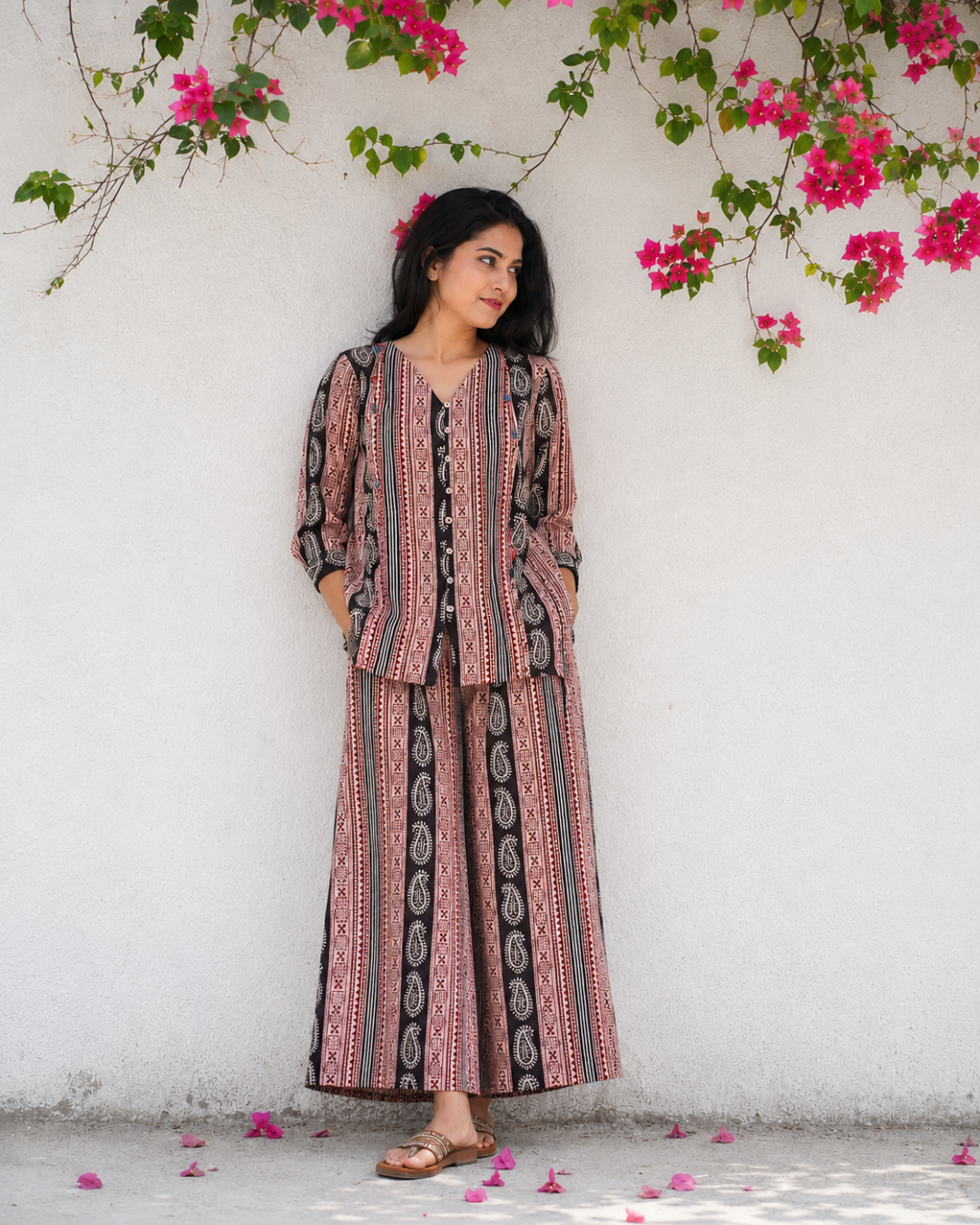 Morni Bagh Printed  Cotton Co-ord Set