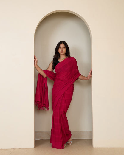 Rani Handwoven Saree