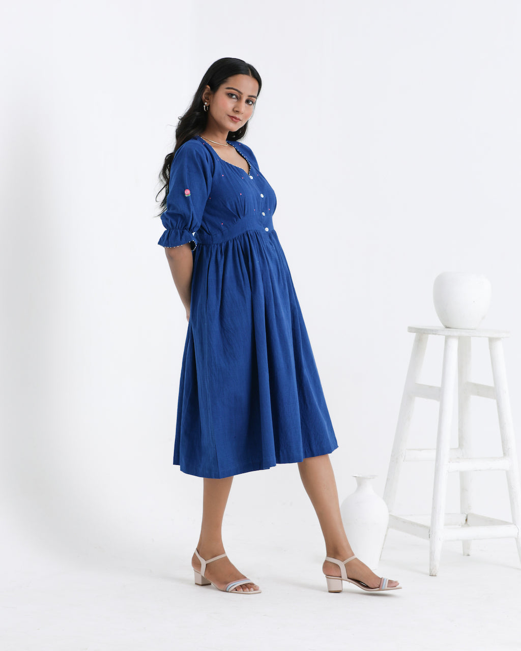 Shama midi dress