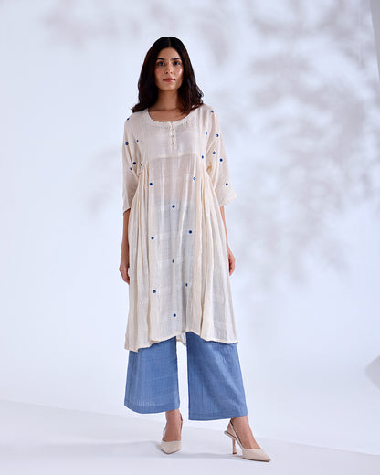 Sitara Kora Handwoven tunic set