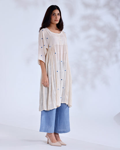 Sitara Kora Handwoven tunic set