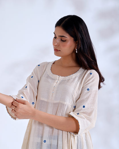 Sitara Kora Handwoven tunic set