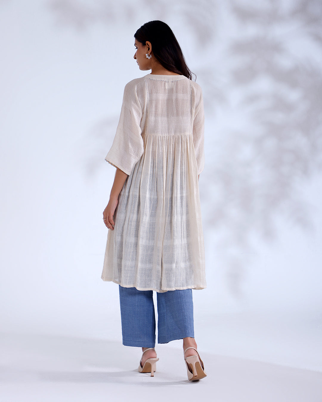 Sitara Kora Handwoven tunic set