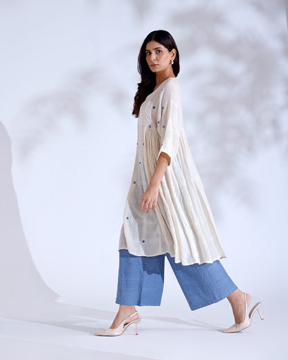 Sitara Kora Handwoven tunic set