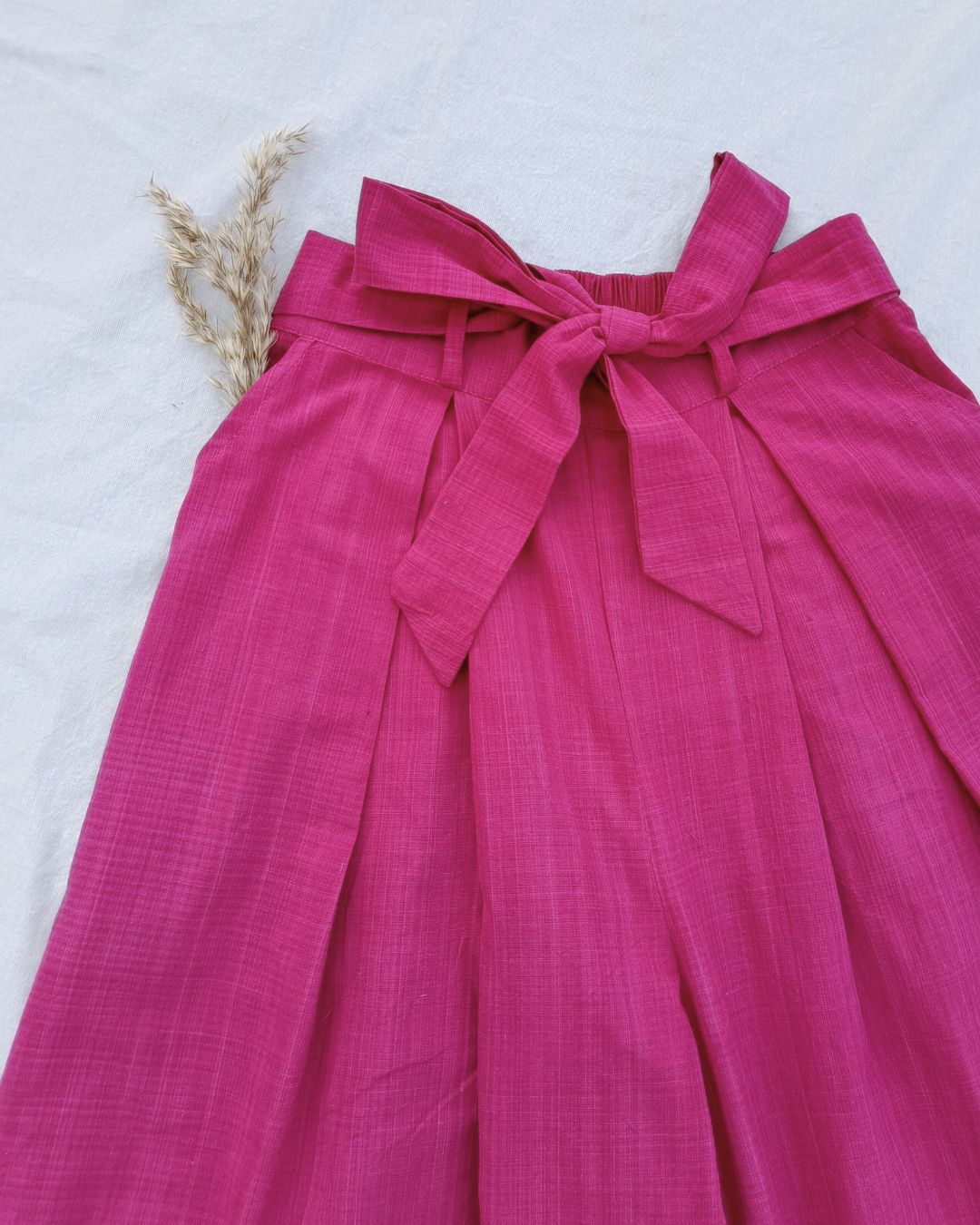 Palazzo: Shop pink High rise palazzo online at bebaakstudio.com