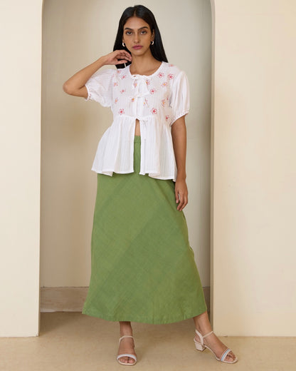 Floret skirt set