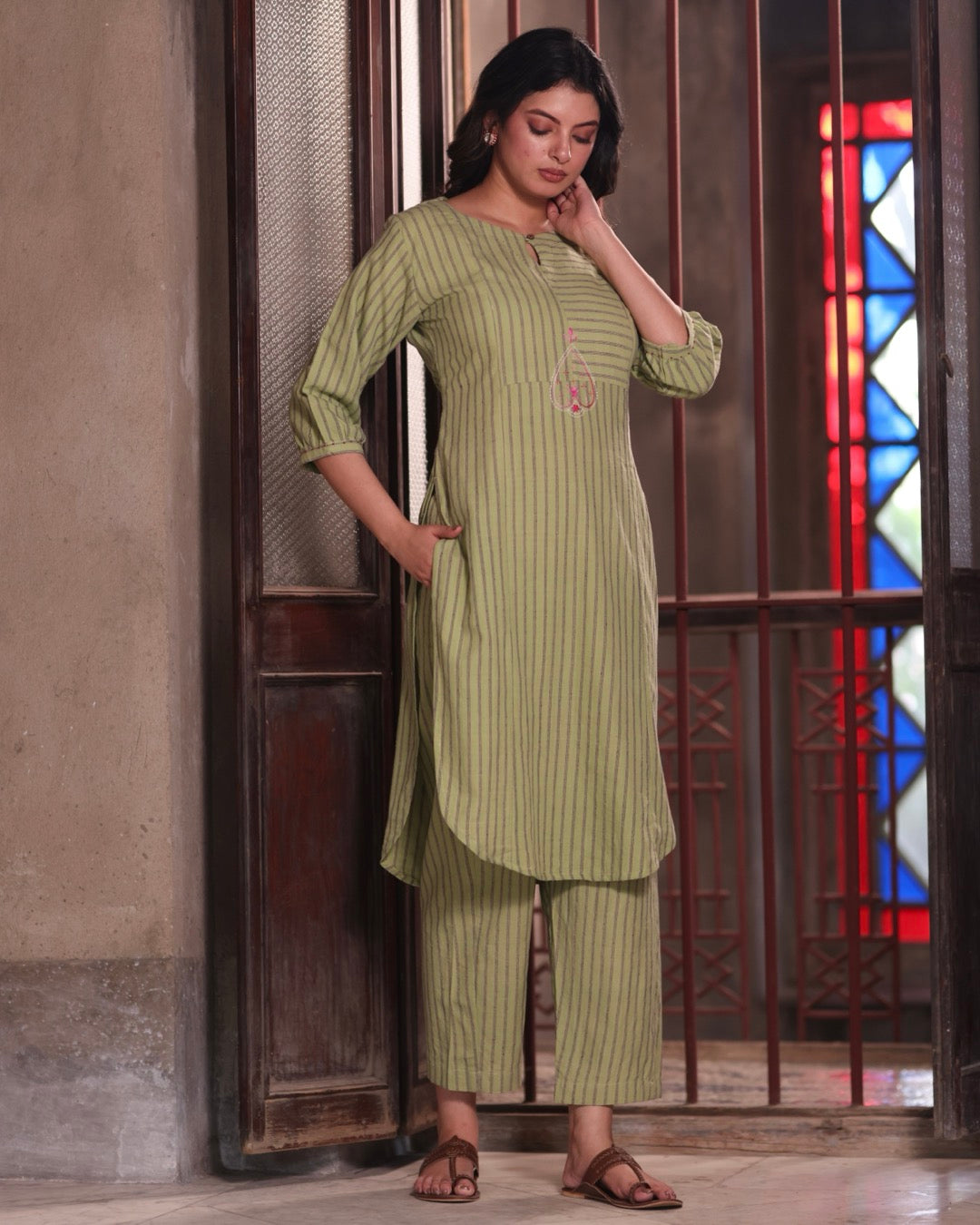 Dhani Handwoven Tunic Set