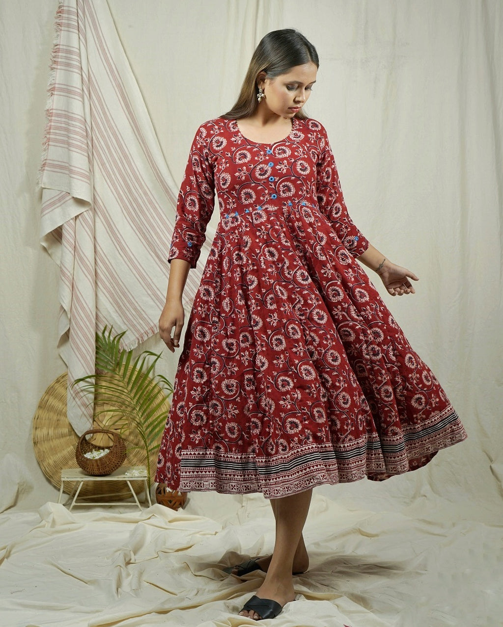 Laali Bagh Panel Tunic Dress