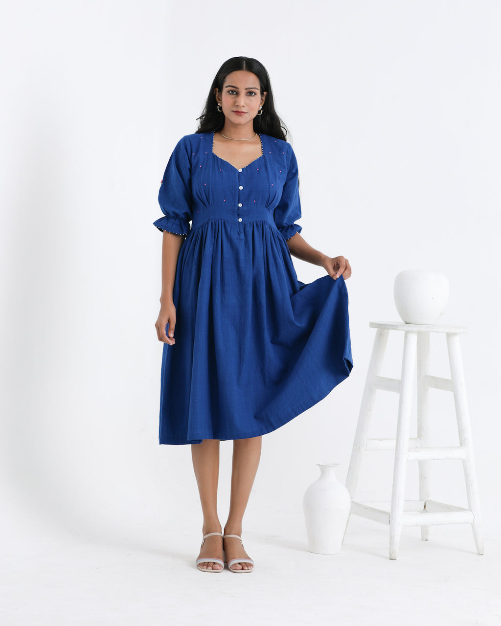 Shama midi dress