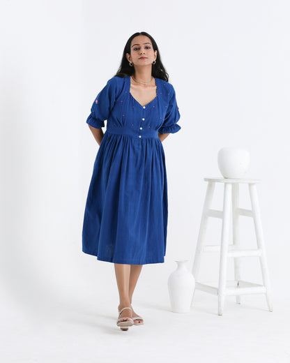 Shama midi dress