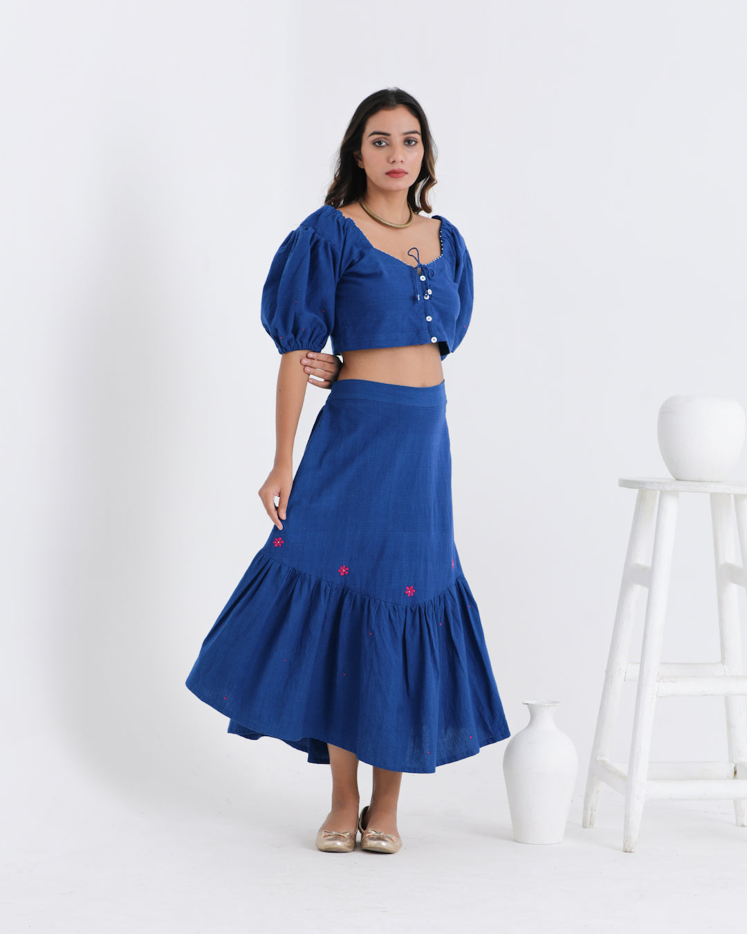 Shop festive wear skirt set from Bebaak