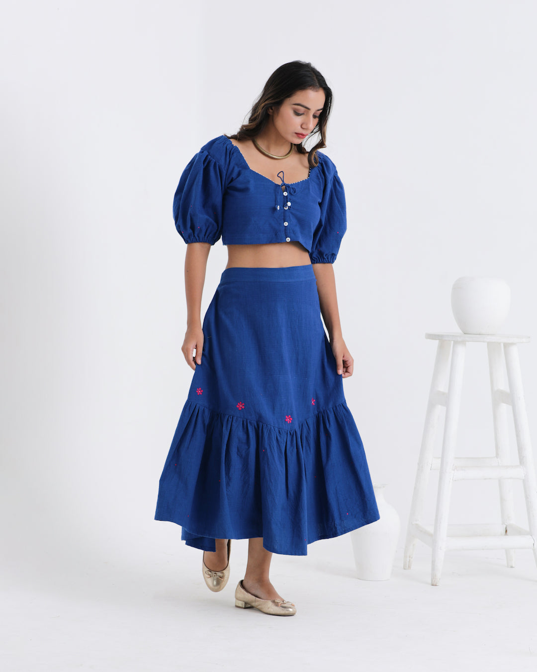 Shop festive wear skirt set from Bebaak