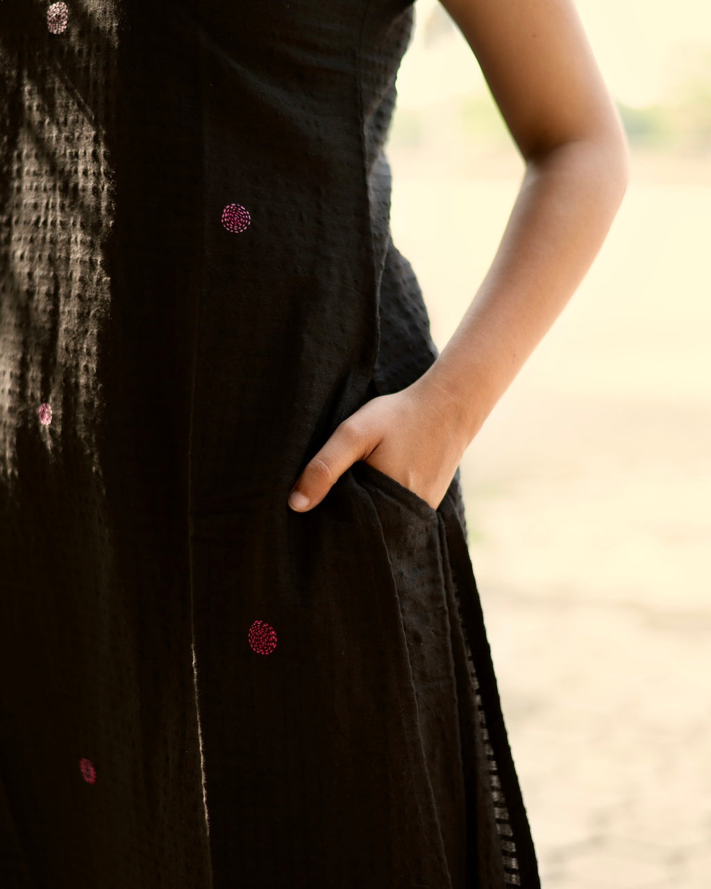 Shop black halter tunic set online at bebaakstudio.com