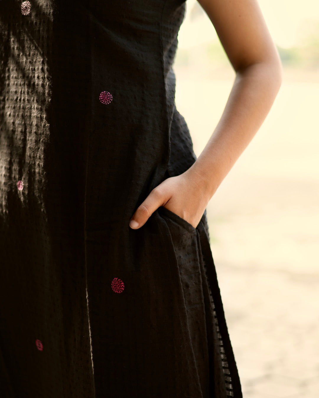 Shop black halter tunic set online at bebaakstudio.com