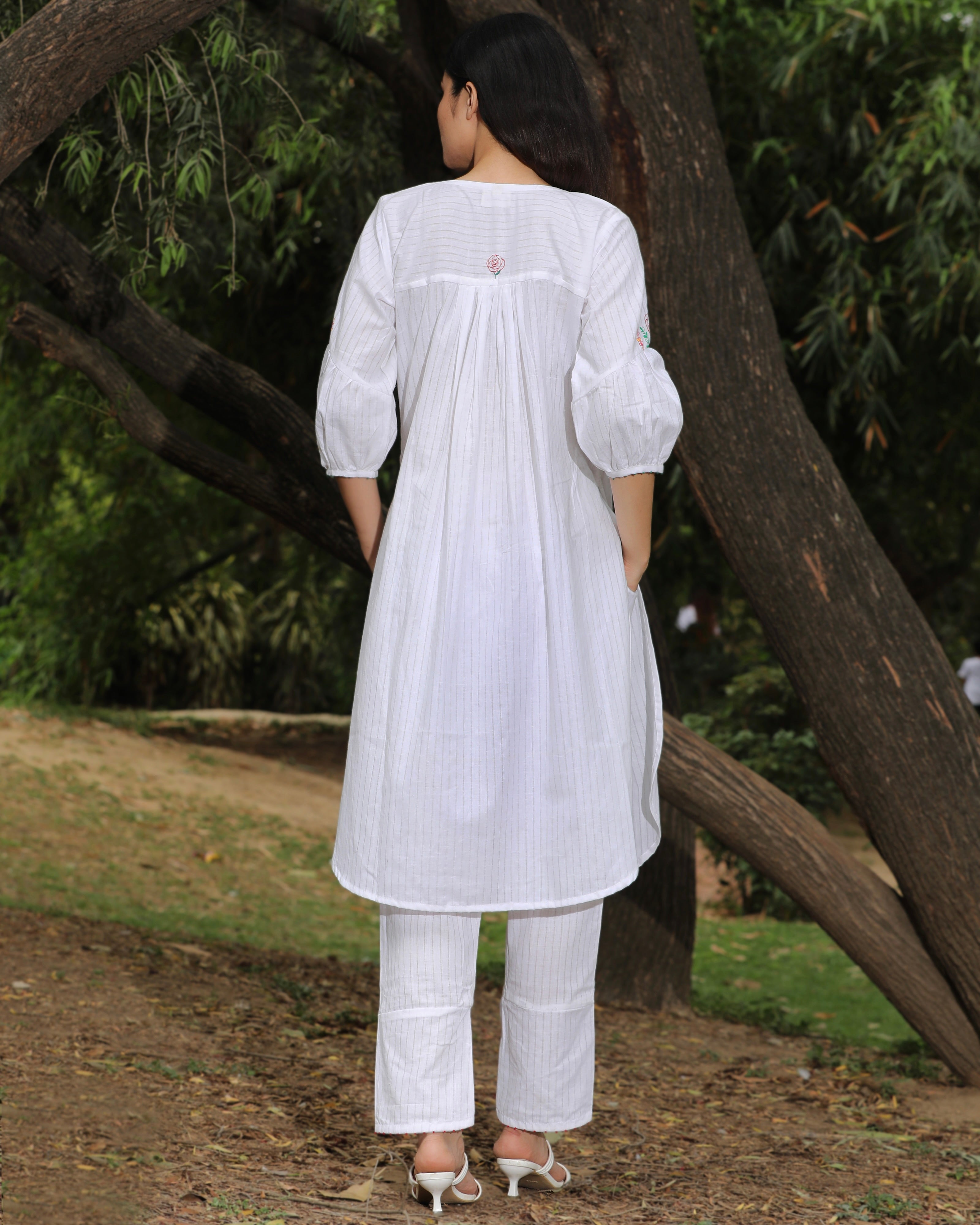 Shop Cotton Kurta Sets for women online at Bebaakstudio.com