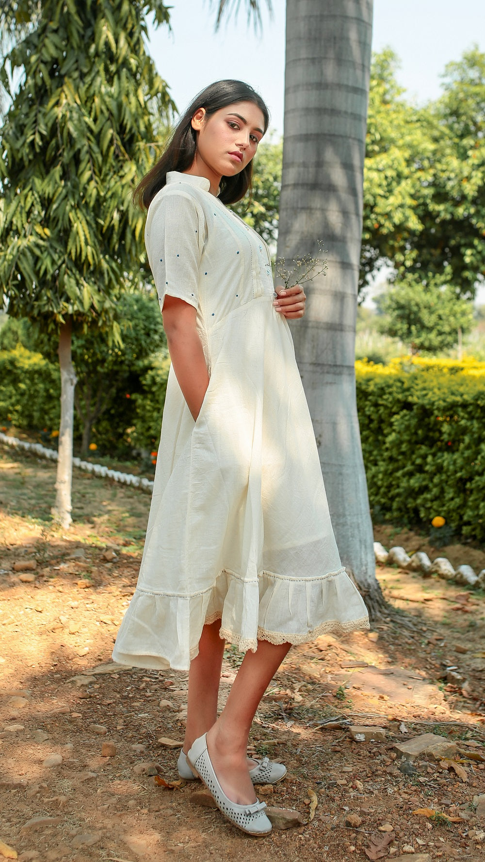 Flared Masakali Dress online at bebaakstudio.com