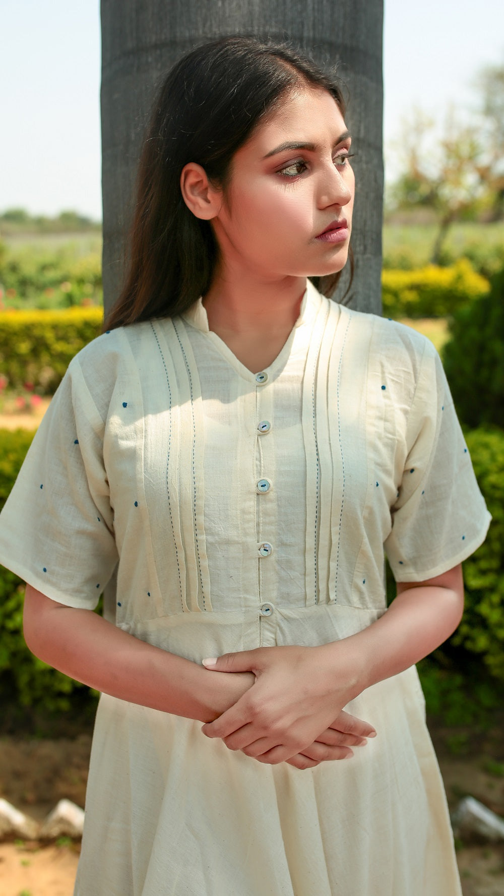 Flared Masakali Dress online at bebaakstudio.com