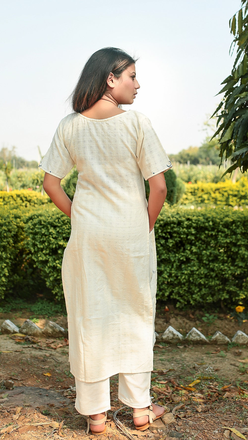 Masakali high slit tunic set