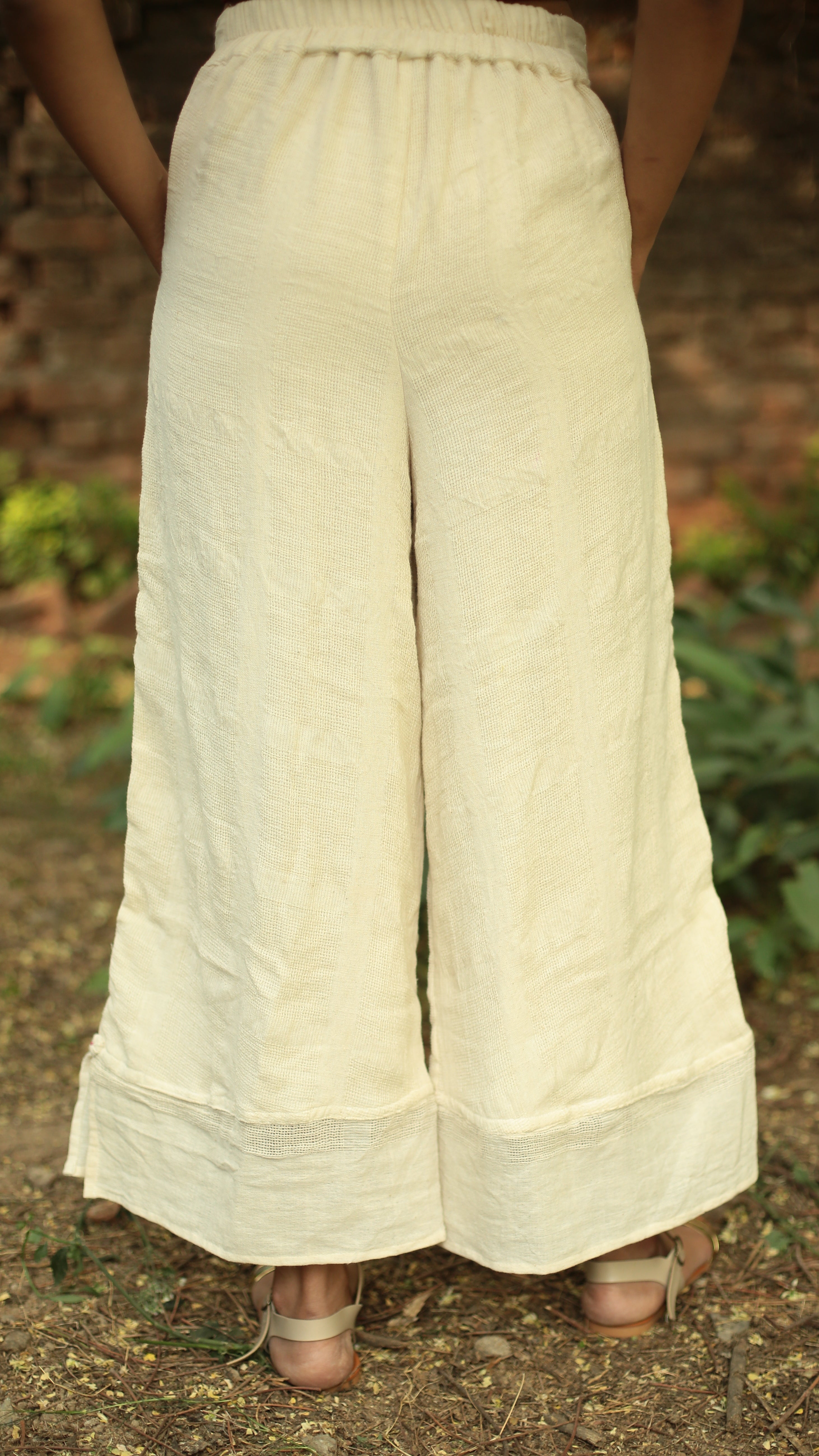 Kora box pleated palazzo