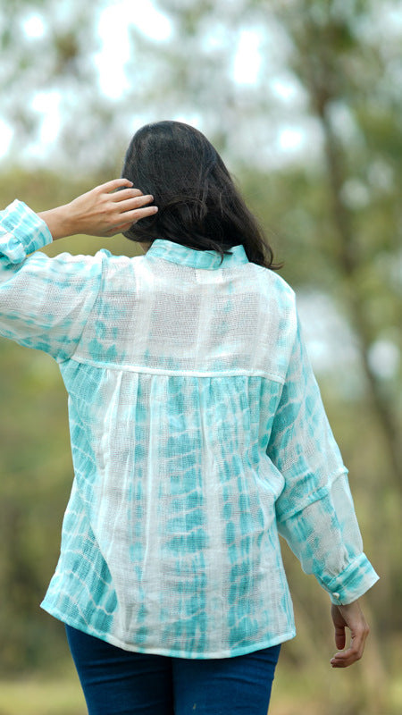 Shop antifit cotton shirt from Bebaak